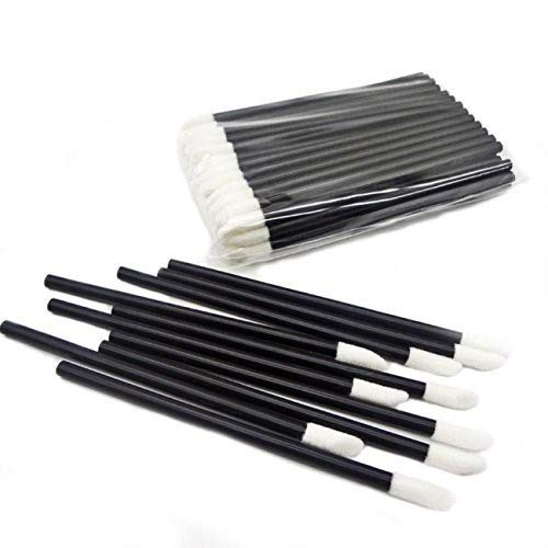 200 escovas de lábios descartáveis ​​compõem o pincel Batom Lip Gloss Wands Aplicador Tool Makeup Beauty Tool Kits