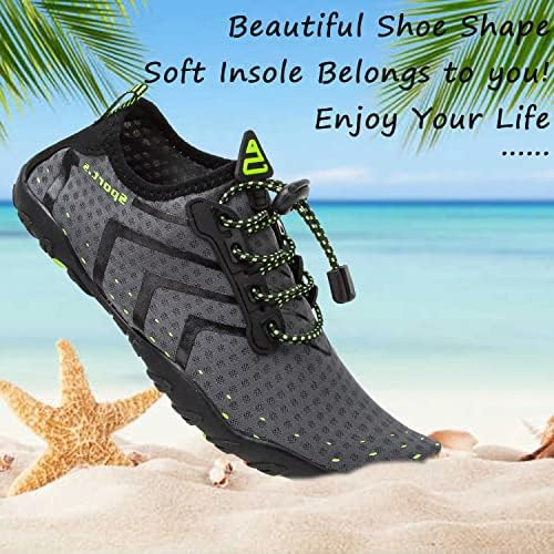 Yalox Water Shoes Sapatos de natação femininos da feminina Praia ao ar livre Poot descalço Meias de piscina aqua rápida Swimming