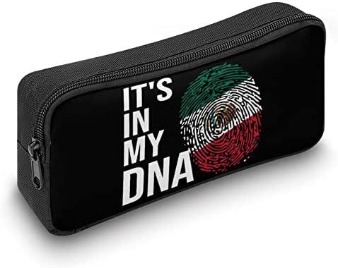 Está na minha bandeira mexicana de DNA grande caixa de capa de caixa de caneta de caixa