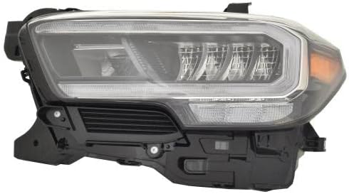 GO -Parts - Para 2020-2021 Toyota Tacoma faróis de farol de farol da frente - Substituição esquerda TO2502291C TO25022291C