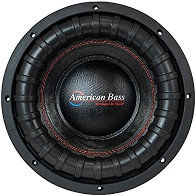 American Bass XFL-1044 2000W 10 Subwoofer 3 da bobina de voz/200 onças