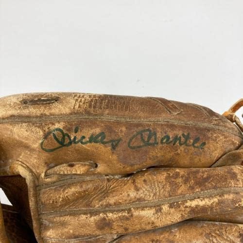 Mickey Mantle assinou o Rawlings Game Model Luve JSA CoA - luvas MLB autografadas - luvas MLB autografadas