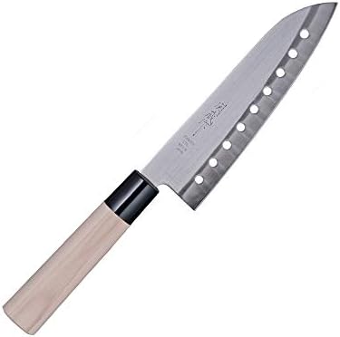 Coleção Hinomaru Sekizo Japão Qualidade Aço inoxidável SANTOKU Chefs Multi -Fins Chefs Faca 11,75 Itamae Sushi Chef Knife com alça