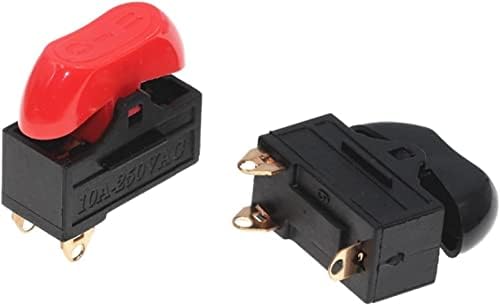 Chapa de secador de cabelo de depila Micro Switch 4pcs, interruptor do balancim, 3 Posição no interruptor de barco fora do barco