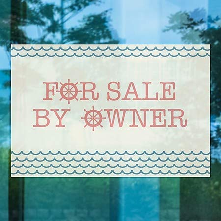 CGSignLab | Janela para venda pelo proprietário -nática da janela se apegar | 27 x18