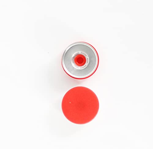 Tampa superior vermelha de 20 mm Caps-100 PCs Caps vermelhos plásticos de alumínio para frasco de vidro