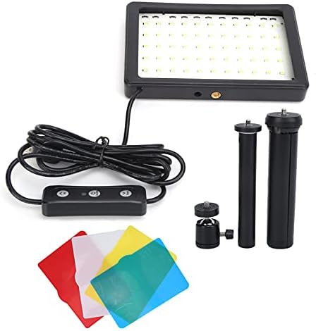 Fotografia Preencher luz 11 níveis de brilho 4 Filtros de cores 66 lâmpadas LED miçangas com bola de bastão de selfie tripé