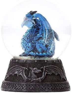 Globo de água de dragão de dragão do Pacific Gift com brilho 80mm resina estatueta decoração de casa colecionável colecionável