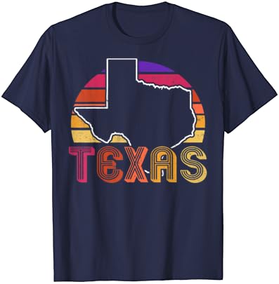 Camiseta vintage retro estadual do Texas State