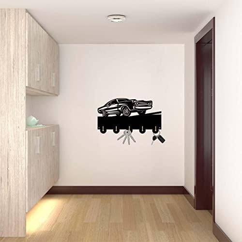 Yhus Car Decor doméstico Decoração de madeira ganchos de parede cabide de parede Chaves de rack Sacos Roupas Multi-Purpose Keys