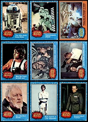 1977 Topps Star Wars quase completo set VG/Ex+