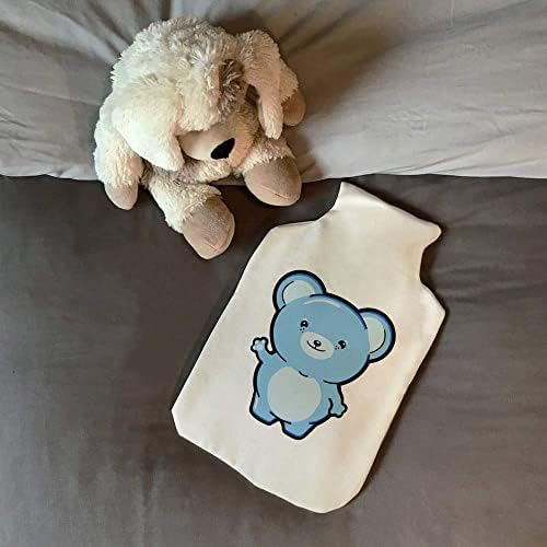 Azeeda 'Baby Blue Bear' Hot Water Bottle Bottle