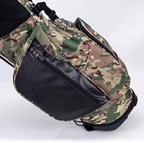 Pinos e ases todos os dias Carry Golf Stand Bag - Lightweight, 4,5 libras, design moderno de estilo fácil para transportar um conjunto