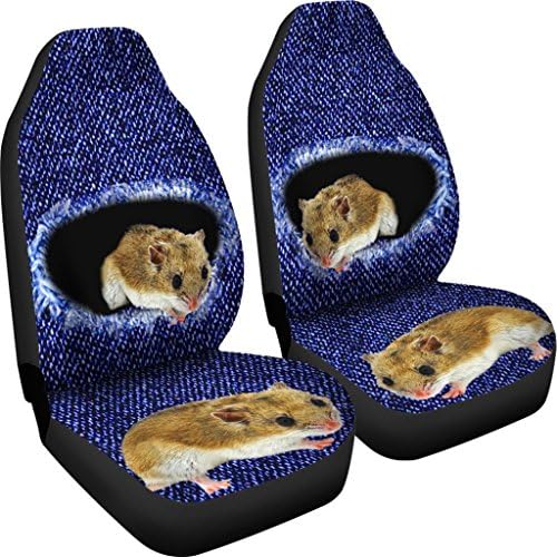 Pawlion Chinese Hamster Print Car Seat Covers