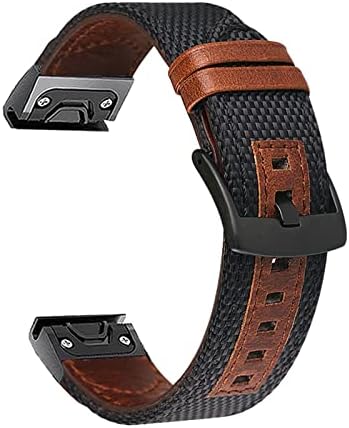 Buday 22 20 26mm Liberação rápida Pulseira Fácil ajuste para Garmin Fenix ​​6x 6 Pro 5 5x 5s mais 3 HR 935 945 Pulseira de faixa