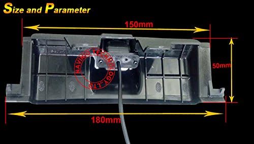 Câmera de backup de visualização traseira do veículo CCD HDMEU CCD, ângulo de visualização de 170 ° Câmera de carro reversa