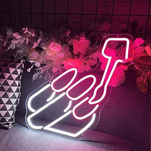 DVTEL Manicure Store LED SILHA DE NEON LED MODELAGEM LEZES LENTAS LUMINAS LENTAS LUMAS SIGNA PAINEL DE ACRYLIC Luz decorativa, cafeteria