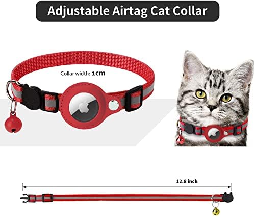 Apple Air Tag Tracker Case Aplicável Anti-I-Is Missing Locar Collar Cat Cat Gollar