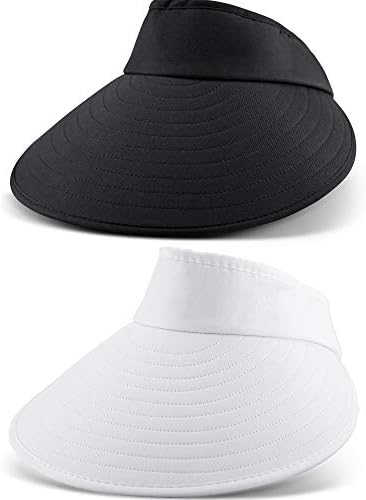 2 peças Sun visor chapéus largo chapéus visões