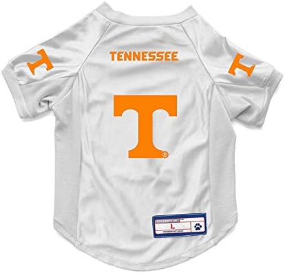 Littlearth NCAA Tennessee Voluntários Estabelecer camisa de estimação, cor da equipe, X-Large