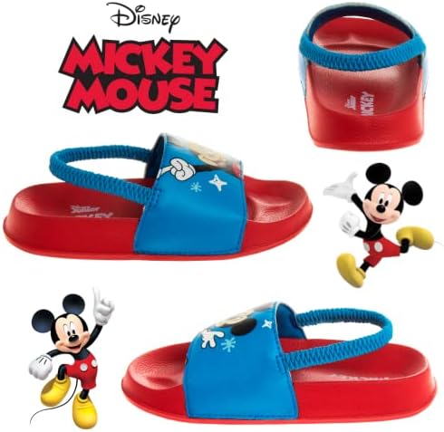 Disney Minnie Mouse, Encanto, Mickey, Lightning McQueen, Flides de garotas congeladas Elsa Anna - Sumal Sandal Kids Water