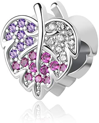 Dwjsu New Jewelry Leaf Flower Crystal Charms para colar de pulseiras de charme para mulheres
