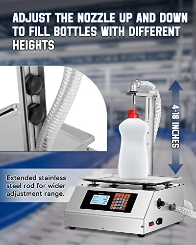 Hanchen 20G-19000G Máquina de enchimento de líquido viscoso de pesagem automática Máquina de enchimento de líquido