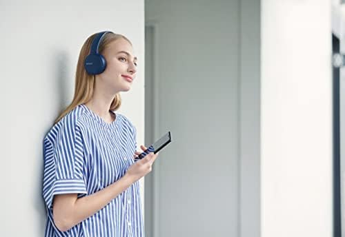 Fones de ouvido sem fio da Sony WH-CH510: fone de ouvido sem fio Bluetooth On-Ear com microfone para chamada telefônica,