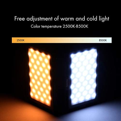 RGB LED preenchimento fotografia leve 2500-8500K RA≥96 9 Efeitos de iluminação com iluminação de vídeo da fotografia