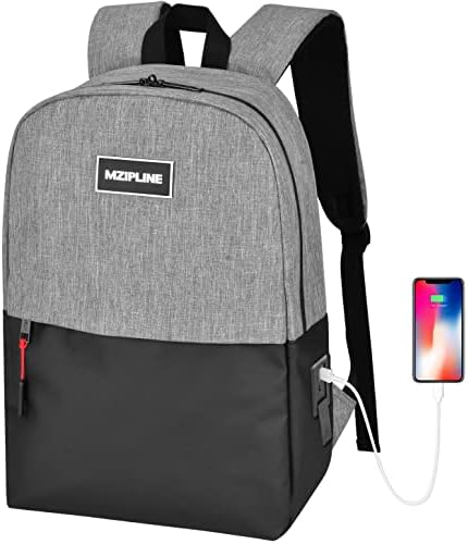 MZIPLINE Backpack Bag-Smell Prove-Classics Travel Casual Daypack Sacos de viagem para homens e mulheres trabalham