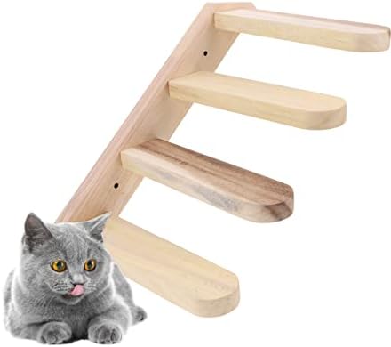 IPETBOOM KITTEY TOYS ACESSÓRIOS DE CAT CATO PLATA DE CATO MUITO MULHADO DE PARADA DE QUATRO PASSO CAT STADAWAY PARA