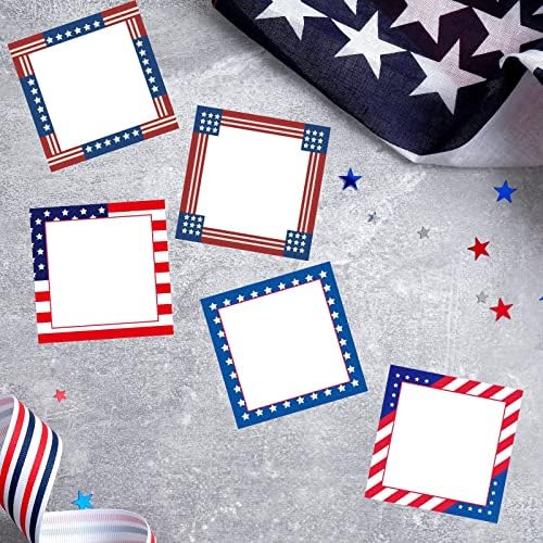 9 peças bandeira patriótica nota adesiva adesiva