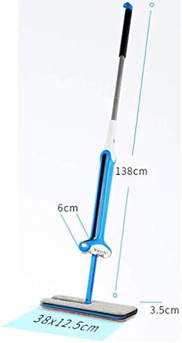 Electronics de palha MOPS de dupla face lento lento 360 graus de limpeza de limpeza de esfregaço auto-estrondoso