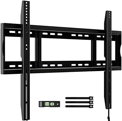 Home Vision Hovery TV Fixed Wall Mount detém até 264 libras, para a maioria dos 42-100 polegadas de suporte de montagem de parede de 42 a 100 polegadas, ajustes de 16 /18/24 , vesa 800x600mm, economia de espaço de baixo perfil para LED LCD OLED LCD