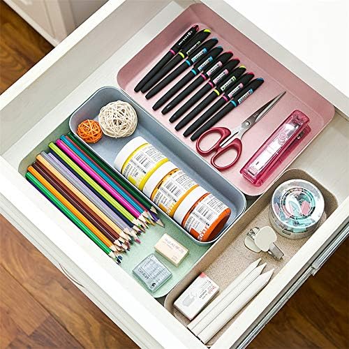 Lokodo gaveta ajustável talheres de cozinha de cozinha caixa de maquiagem caixa de armazenamento de maquiagem Divisadores de gavetas organizadoras domésticas