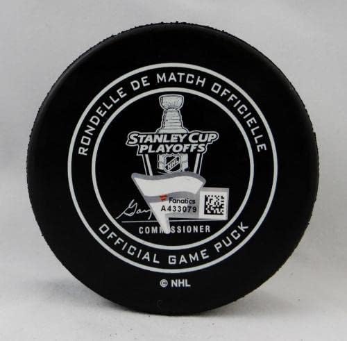 Devante Smith-Pelly-Pelly autografou Capitals Stanley Cup Game 5 Puck- fanatics Auth- Pucks autografados da NHL