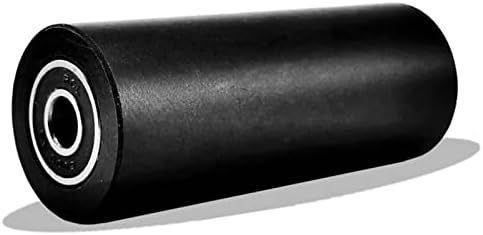 Diâmetro kenídeo orifício de 40 mm 10 mm preto corda de superfície rígida roda guia guia guia dupla 1pcs