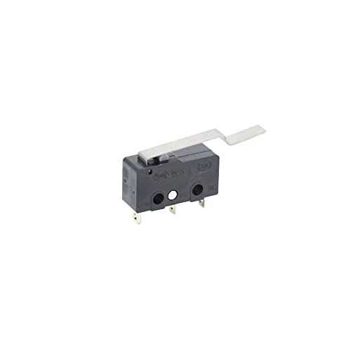 10pcs Micro Interruptor Limite de limite NO/NC Terminais de PCB 5A 250V CA Roller Ação Ação da alavanca Micro -Switches,