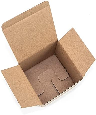 SHUKELE LPHZ914 10PCS Caixa de papel Kraft Caixa retangular preta rosa Caixa de presente de 3 camadas de 3 camadas embalagens de papel pequeno presente de caixa