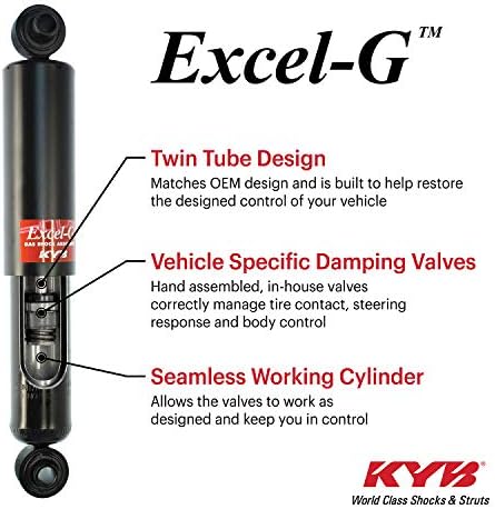 KYB 335077 Strut de gás Excel-G