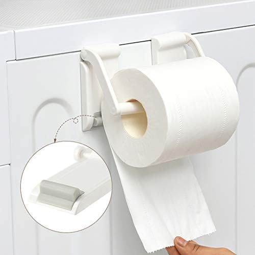 Suporte de papel toalheiro de papel higiênico portador de papel ajustável titulares de toalhas de parede multifold Mount Mount Tissue Distribuidor para cozinha,-suporte de rolagem de cozinha livre