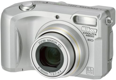 Nikon Coolpix 4800 4MP Câmera digital com zoom óptico 8.3x