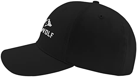 Chapéus de lobo para homens boné de bolo de beisebol chapéus para mulheres, boné de beisebol de lobo para mulheres
