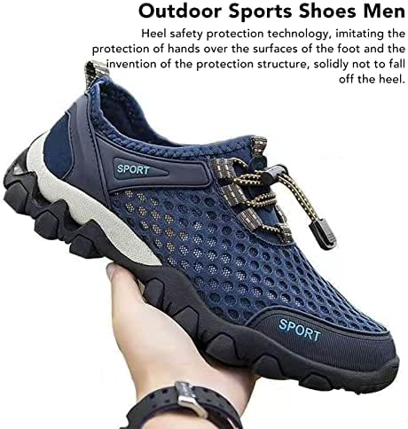 Men Sports Shoes, design de malha grande sapatos esportivos respiráveis ​​salto protetora de proteção Tecnologia de homens de