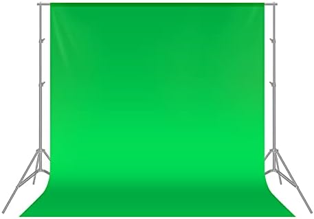 Neewer 6x9 pés/1.8x2.8m estúdio fotográfico puro pano de fundo colapsível para fotografia, vídeo e televisão - verde