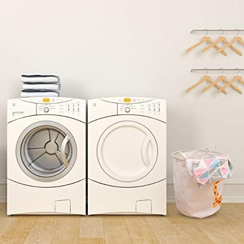 Cestas de lavanderia Doitool, lavanderia dobrável para lavar roupas de roupas em cesta redonda de lavanderia para casa