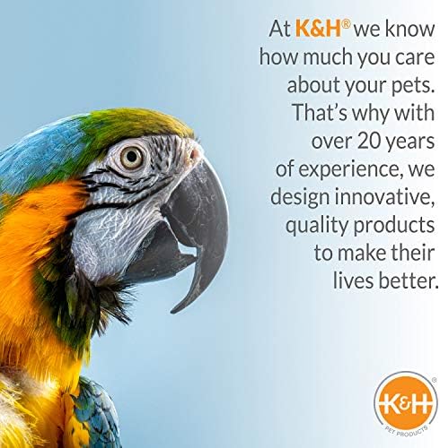 K&H PET Products Snuggle -up Bird que quente - 12 volts cinza pequeno 3 x 5 polegadas