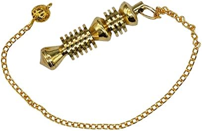 Ibrahim karim universal pêndulo pêndulos de metal para adivinhação, ouro duplo iSis aço de cobre pendulum de alta energia pendulo de bronce pendulos de mesa mp21