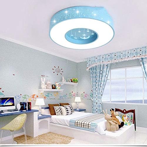 Lâmpada de teto do quarto infantil menino menina bebê quarto lâmpada de caixa de caixa criativa decoração de luz LED de teto