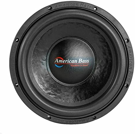American Bass 2 x 12 subwoofer 1200W Single 4 Ohm Bass Pro Audio DX-12